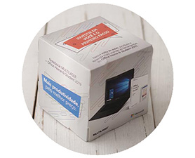 Embalagem sob medida